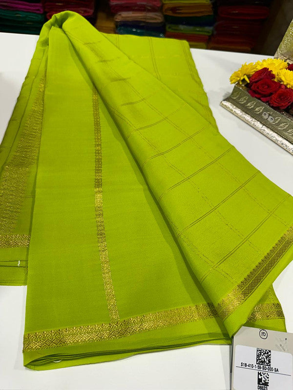 Beautiful Pure Mysore Silk Saree