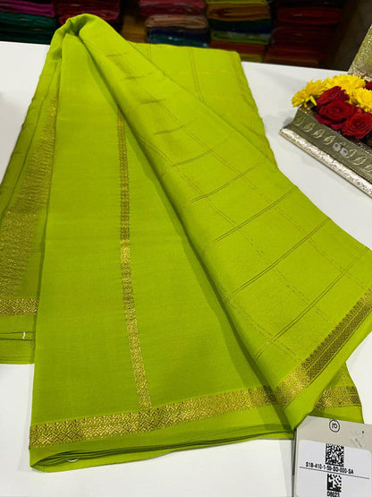 Beautiful Pure Mysore Silk Saree
