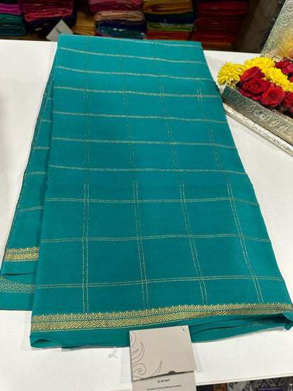 Beautiful Pure Mysore Silk Saree