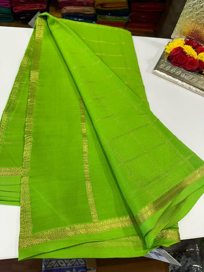 Beautiful Pure Mysore Silk Saree