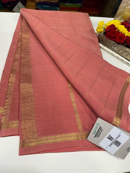 Beautiful Pure Mysore Silk Saree