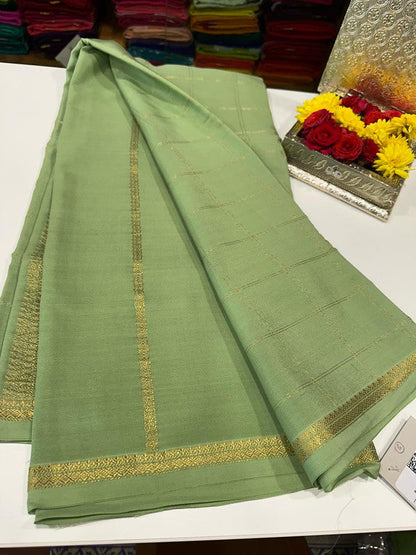 Beautiful Pure Mysore Silk Saree