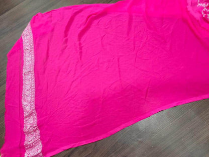 Chiffon Georgette Silk Saree