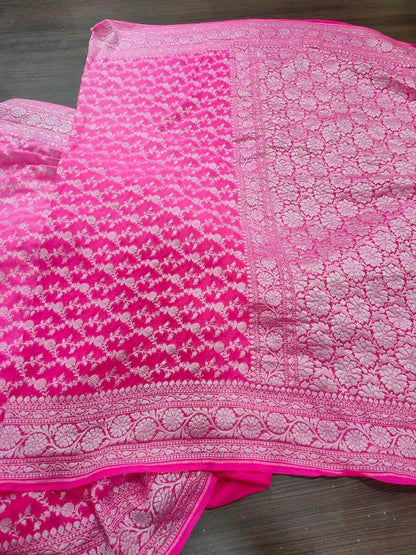 Chiffon Georgette Silk Saree