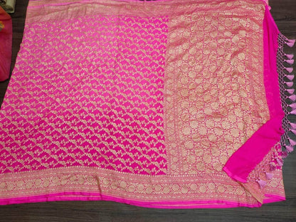 Chiffon Georgette Silk Saree