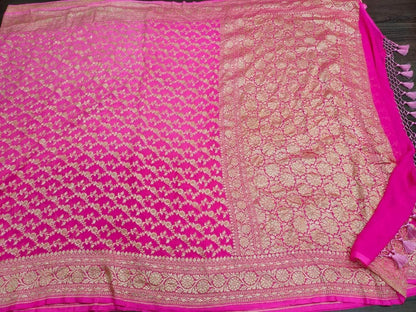 Chiffon Georgette Silk Saree