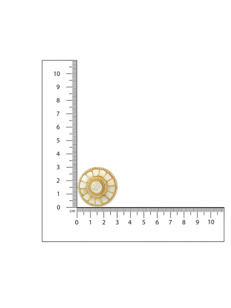 Women's Kundan Pearl earrings - Ruby Raang