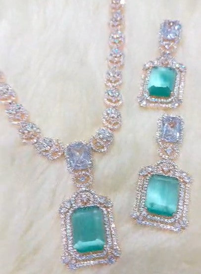 Dazzling Exquisite American Designer Diamond Set