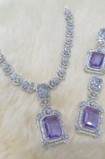 Dazzling Exquisite American Designer Diamond Set