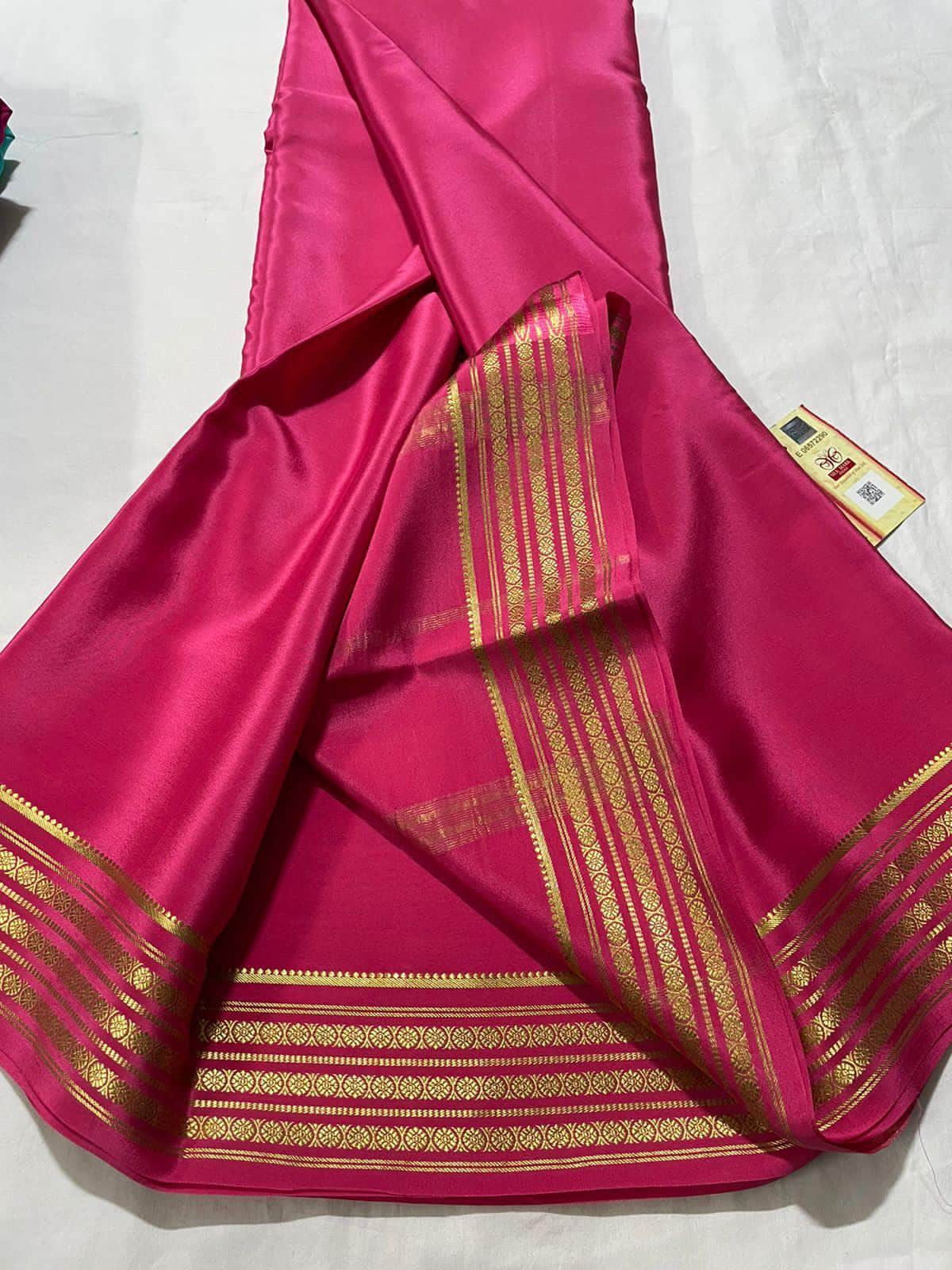 Designer 100gm Thickness Mysoree Silk Saree