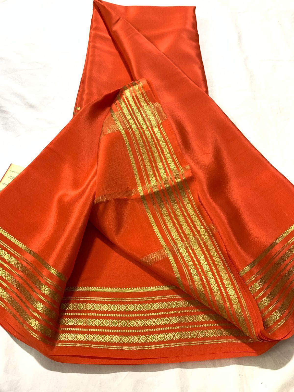 Designer 100gm Thickness Mysoree Silk Saree