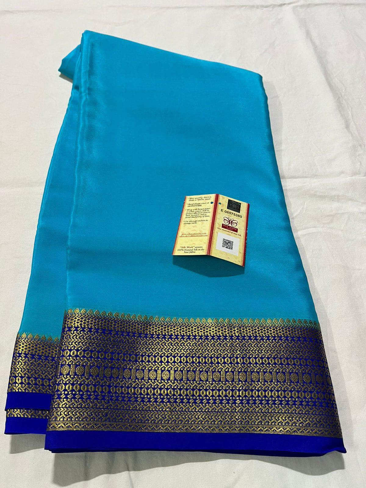 Designer 100gm Thickness South Silk Saree- Mysoree Silk Saree