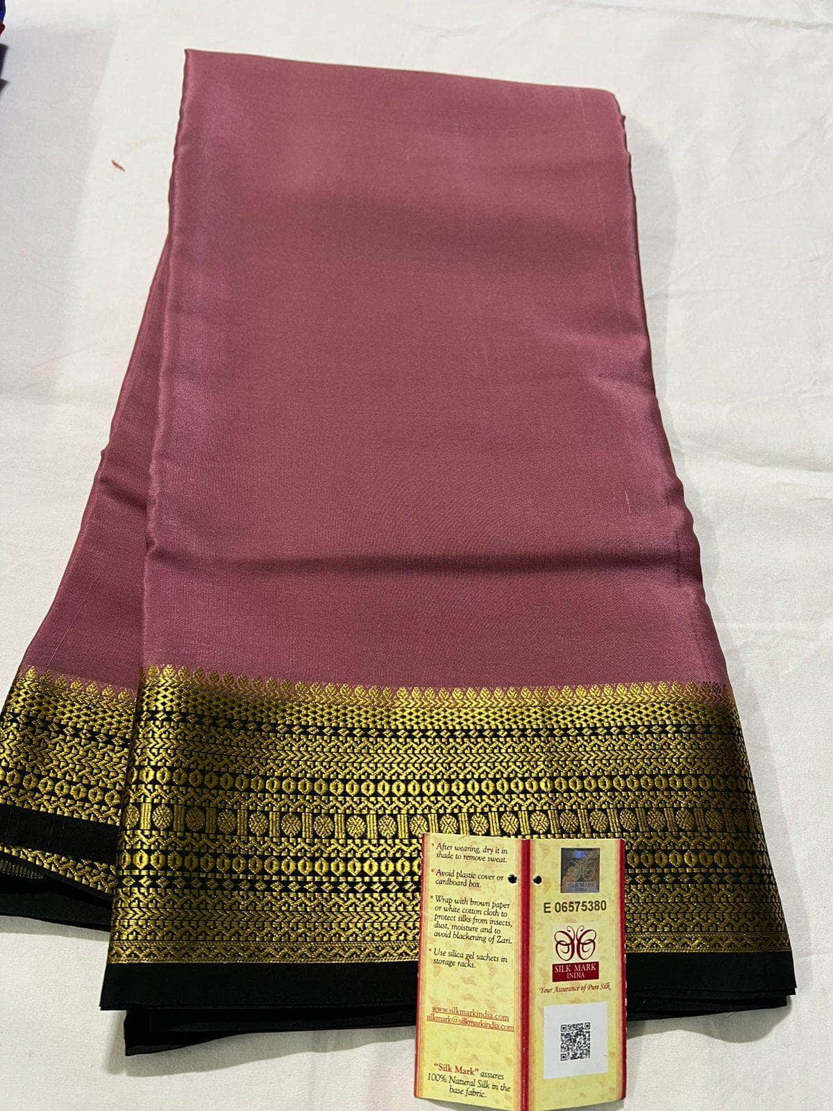 Designer 100gm Thickness South Silk Saree- Mysoree Silk Saree