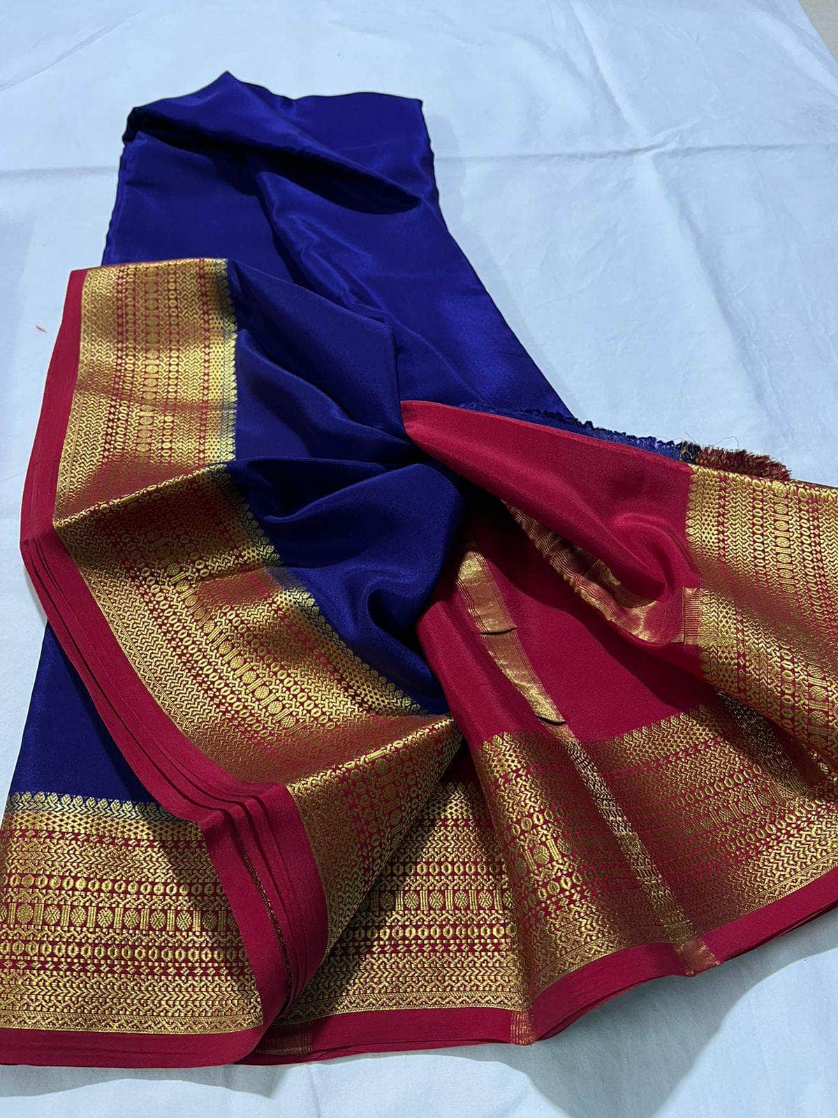 Designer 100gm Thickness South Silk Saree- Mysoree Silk Saree
