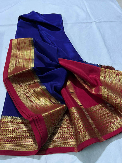 Designer 100gm Thickness South Silk Saree- Mysoree Silk Saree