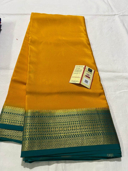 Designer 100gm Thickness South Silk Saree- Mysoree Silk Saree