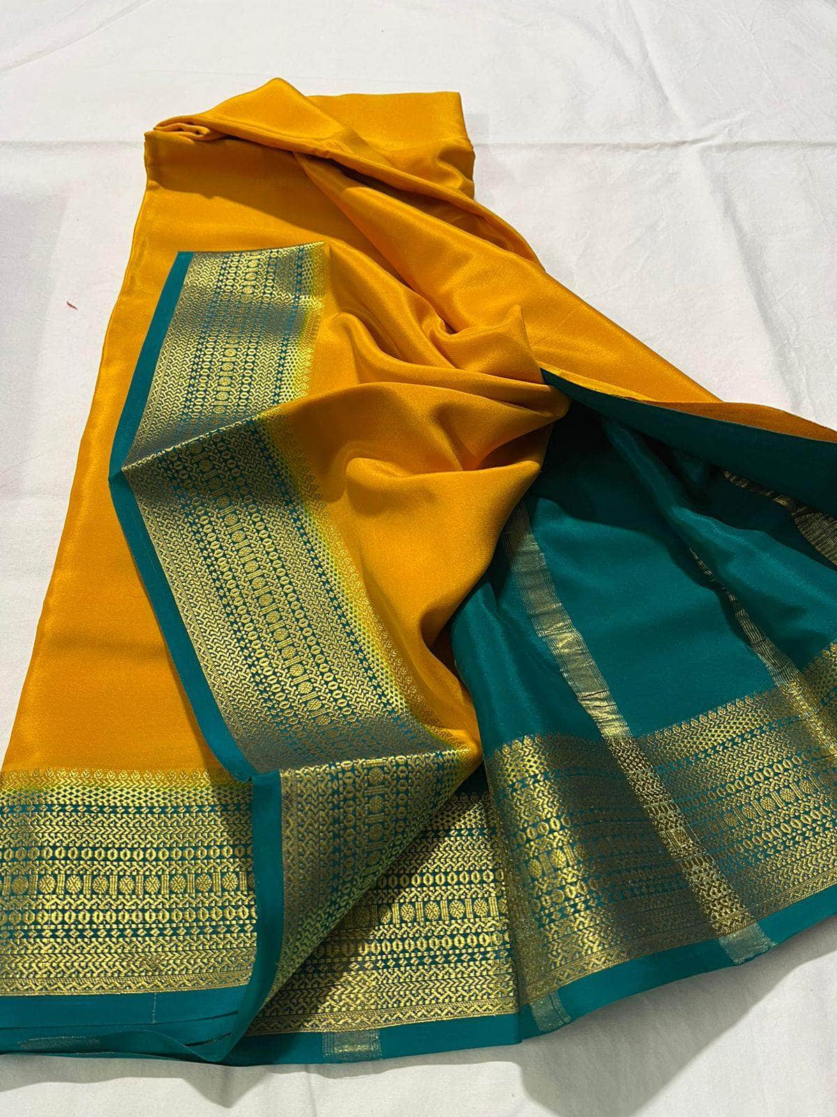 Designer 100gm Thickness South Silk Saree- Mysoree Silk Saree