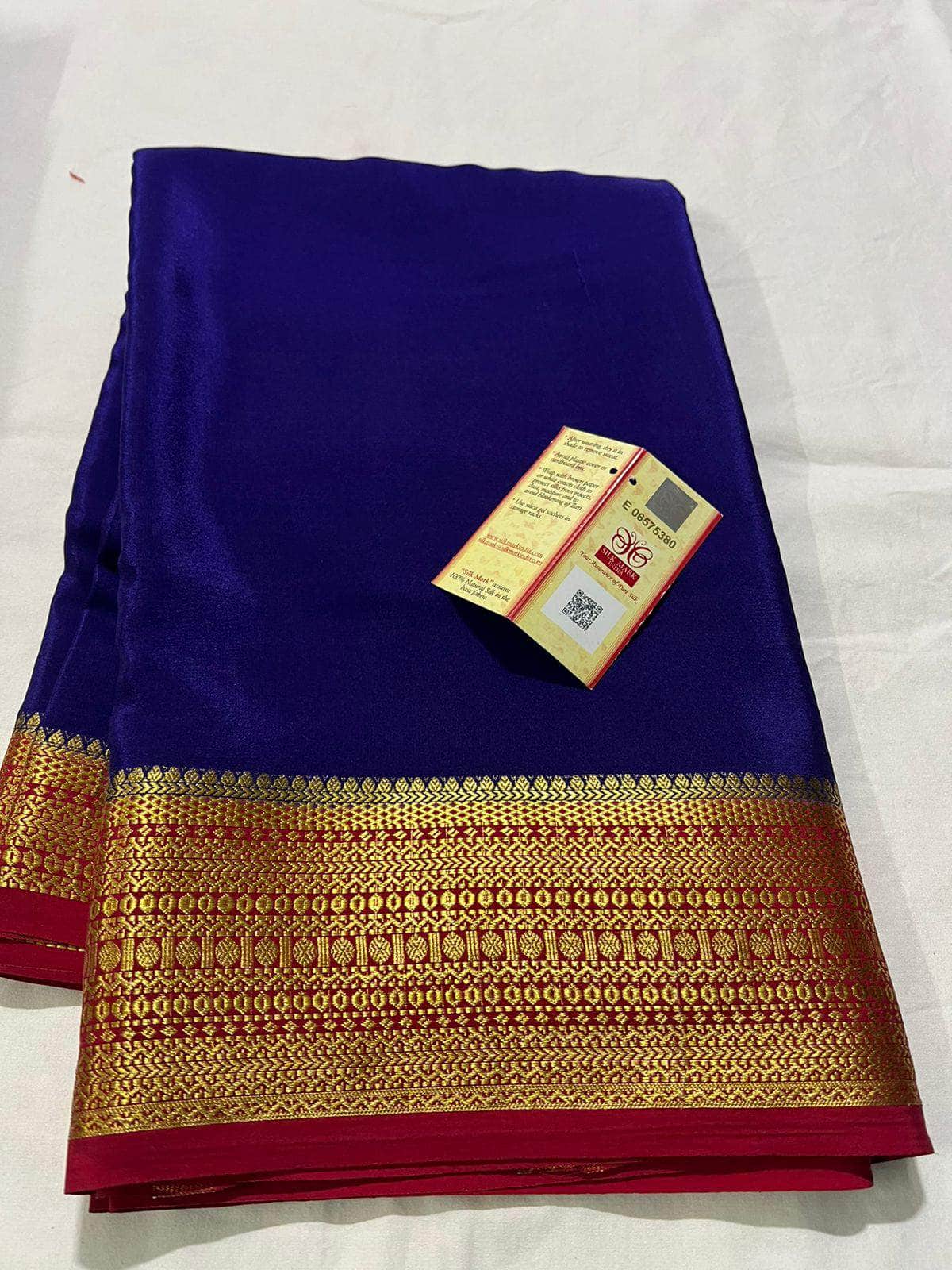 Designer 100gm Thickness South Silk Saree- Mysoree Silk Saree