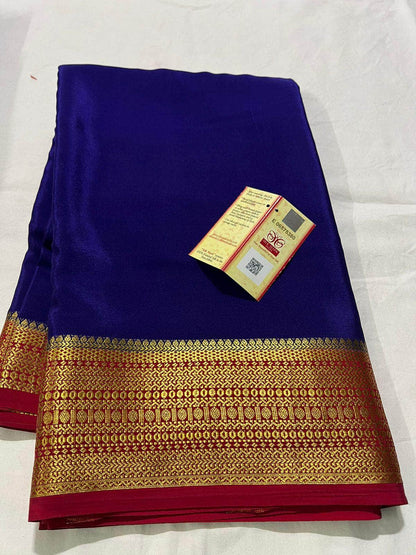Designer 100gm Thickness South Silk Saree- Mysoree Silk Saree