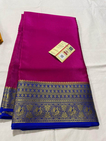 Designer 100gm Thickness South Silk Saree- Mysoree Silk Saree