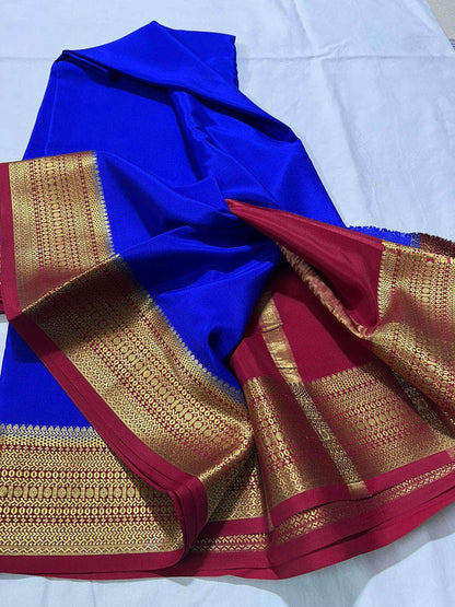 Designer 100gm Thickness South Silk Saree- Mysoree Silk Saree