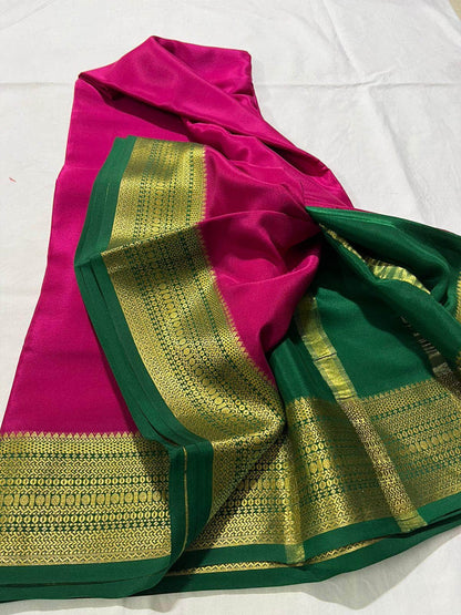 Designer 100gm Thickness South Silk Saree- Mysoree Silk Saree