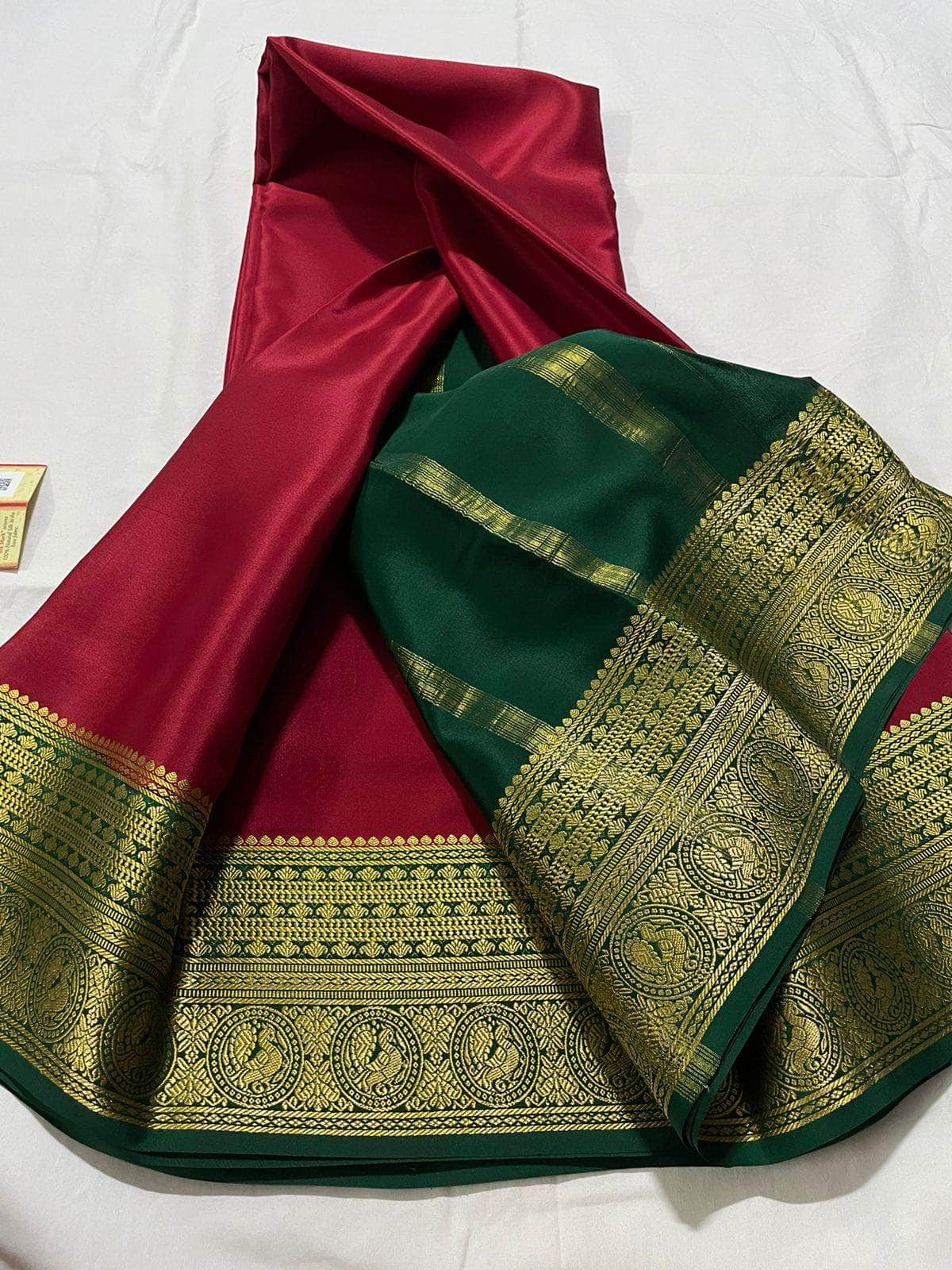 Designer 100gm Thickness South Silk Saree- Mysoree Silk Saree