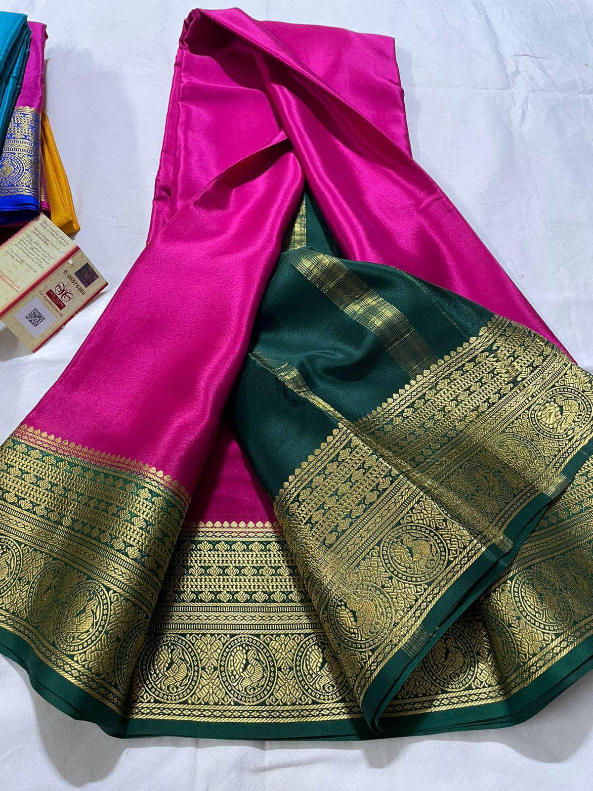 Designer 100gm Thickness South Silk Saree- Mysoree Silk Saree
