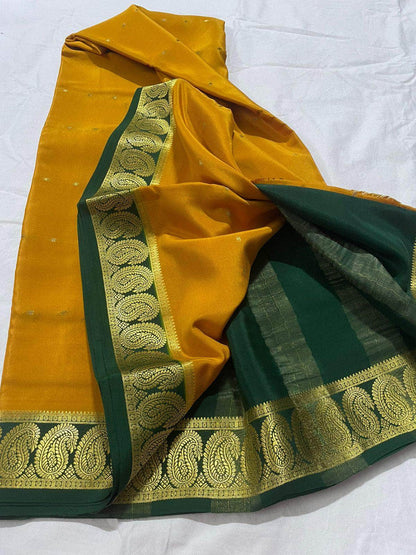 Designer 100gm Thickness South Silk Saree- Mysoree Silk Saree