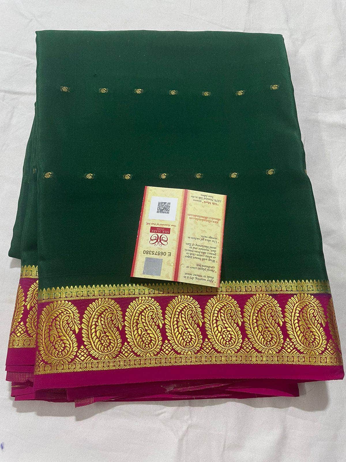 Designer 100gm Thickness South Silk Saree- Mysoree Silk Saree
