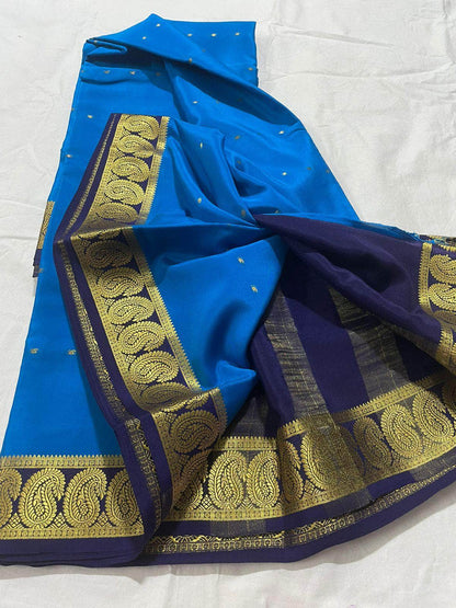 Designer 100gm Thickness South Silk Saree- Mysoree Silk Saree