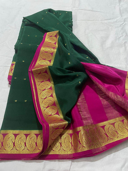 Designer 100gm Thickness South Silk Saree- Mysoree Silk Saree