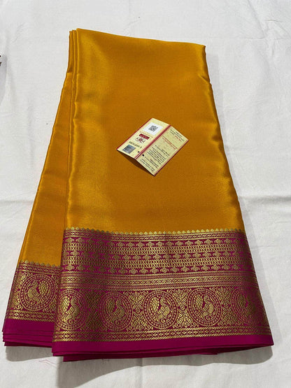 Designer 100gm Thickness South Silk Saree- Mysoree Silk Saree