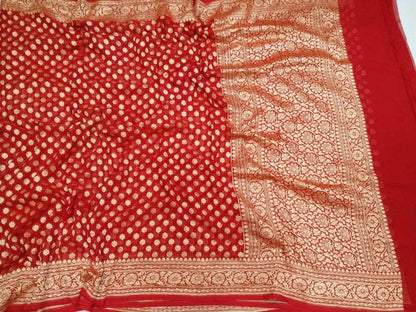 Designer Banarasi  Georgette Chiffon - Silk Saree