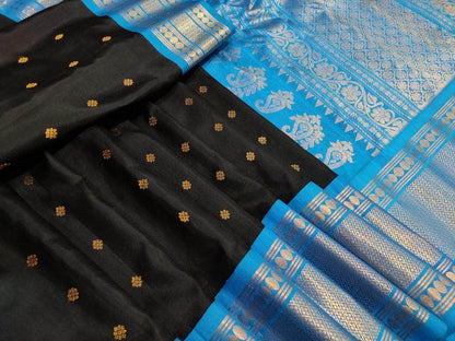 Designer Gadwal Pure Silk Saree