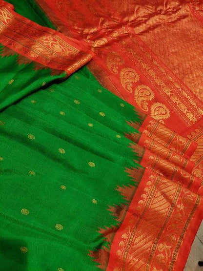 Designer Gadwal Pure Silk Saree