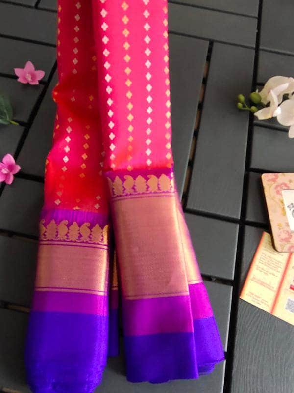 Designer Gadwal Silk Saree