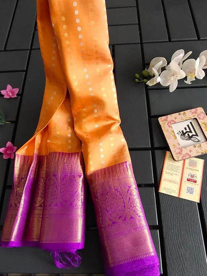 Designer Gadwal Silk Saree