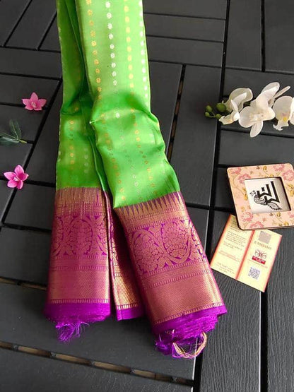 Designer Gadwal Silk Saree