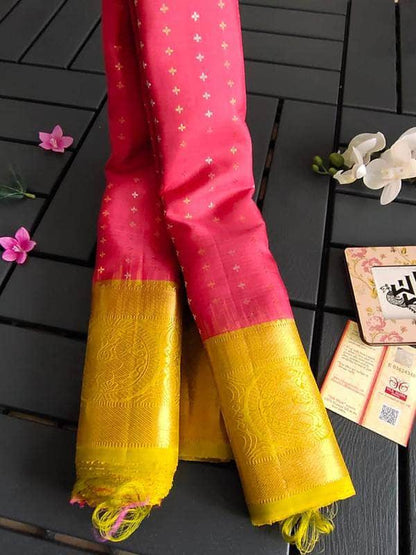 Designer Gadwal Silk Saree