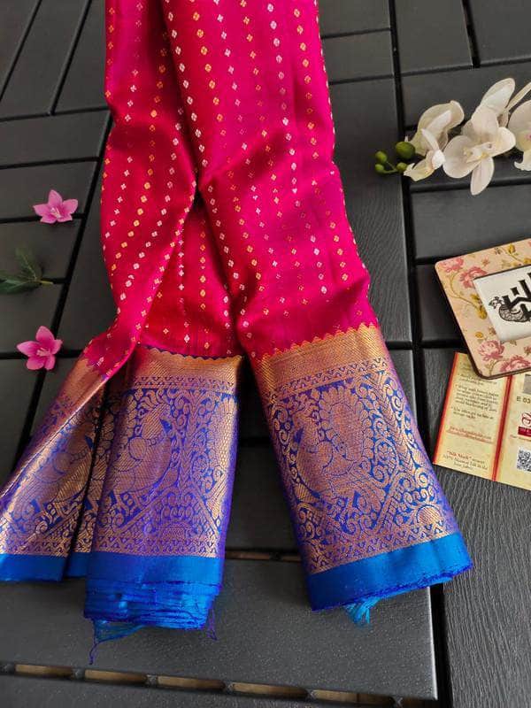 Designer Gadwal Silk Saree