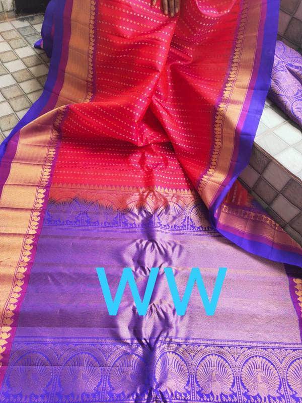 Designer Gadwal Silk Saree