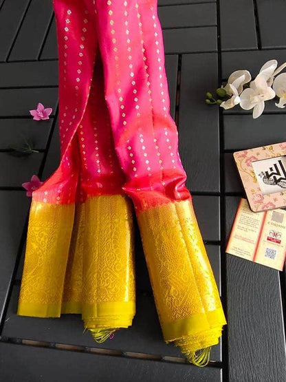 Designer Gadwal Silk Saree