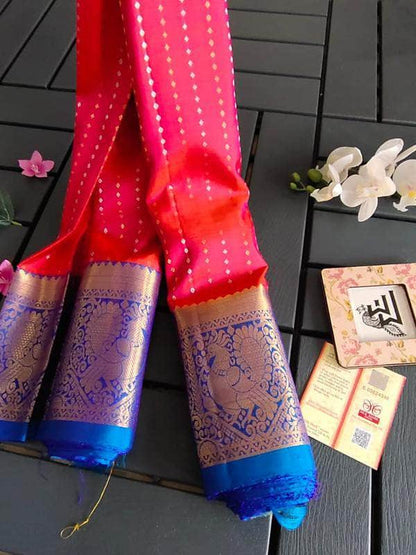 Designer Gadwal Silk Saree