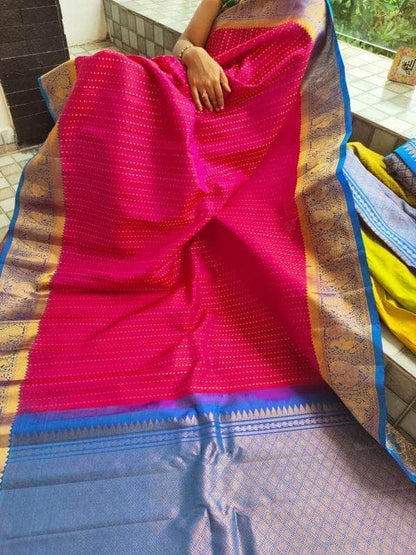 Designer Gadwal Silk Saree