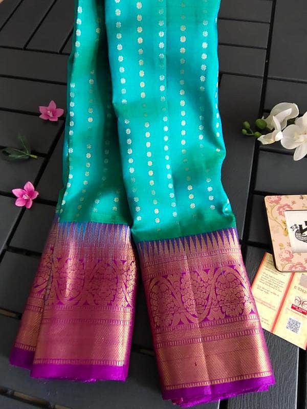 Designer Gadwal Silk Saree