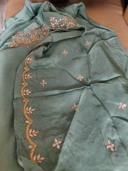 Designer Georgette Organza Saree