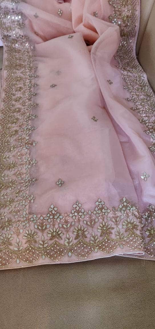 Designer Georgette Organza Saree