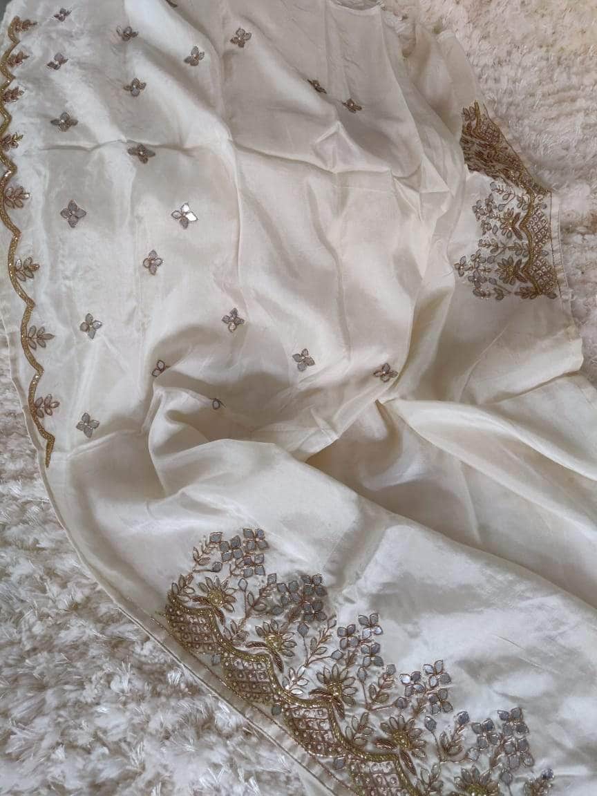 Designer Georgette Organza Saree