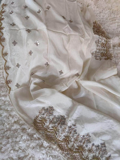 Designer Georgette Organza Saree